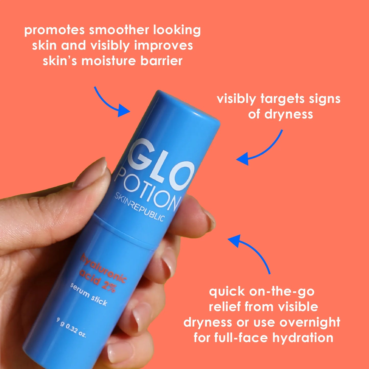 hyaluronic acid 2% serum stick