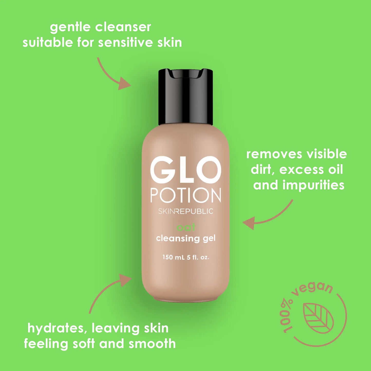 oat cleansing gel